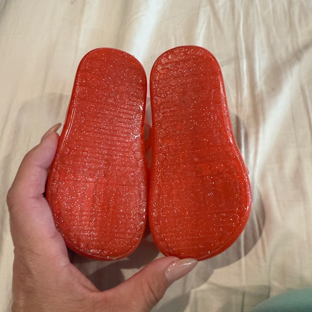 Mini Melissa Pink Melting Popsicle Toddler Girl Shoes - Picture 6 of 6